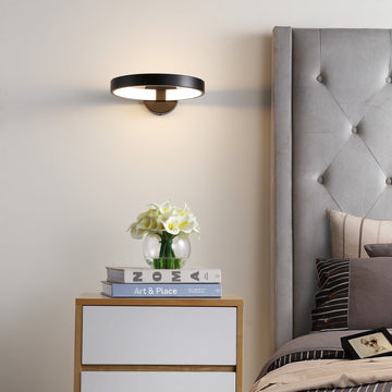 Nathaniel 14" Dimmable Integrated LED Metal Wall Sconce - JONATHAN Y